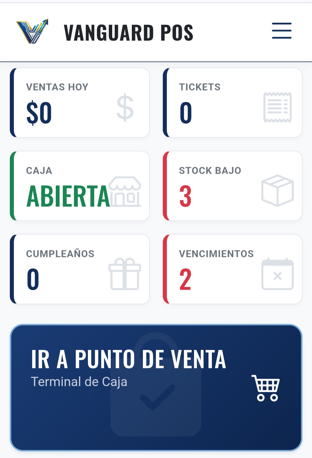 Vanguard POS