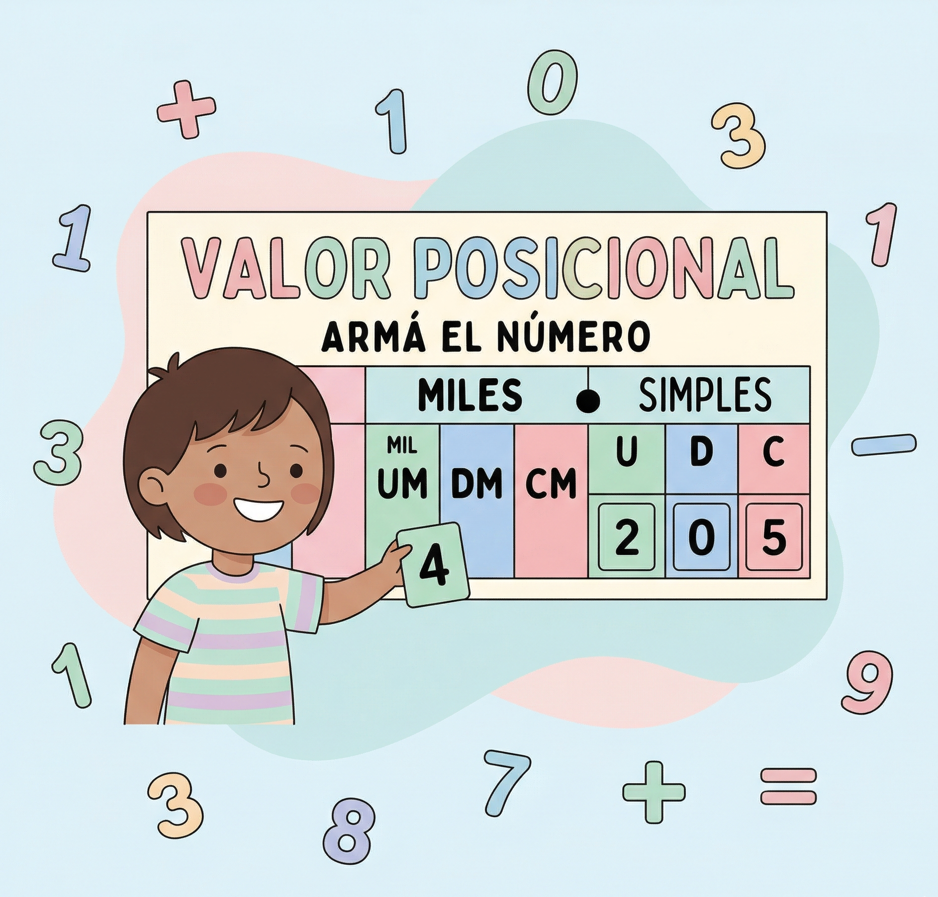 Valor Posicional: Armá el Número
