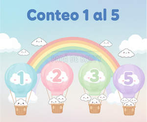 Conteo 1 al 5