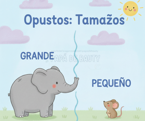 Opuestos: Tamaños